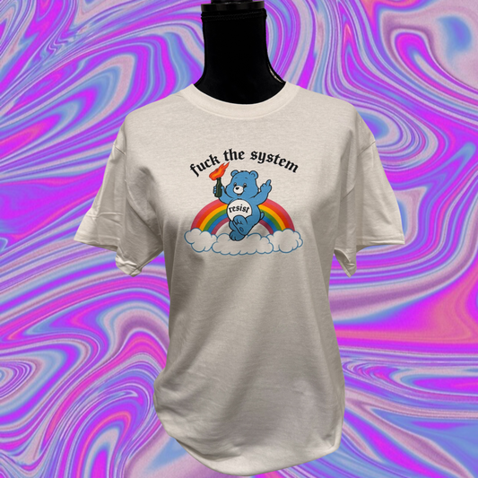 fuck the system t-shirt