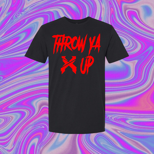 throw ya X up t-shirts