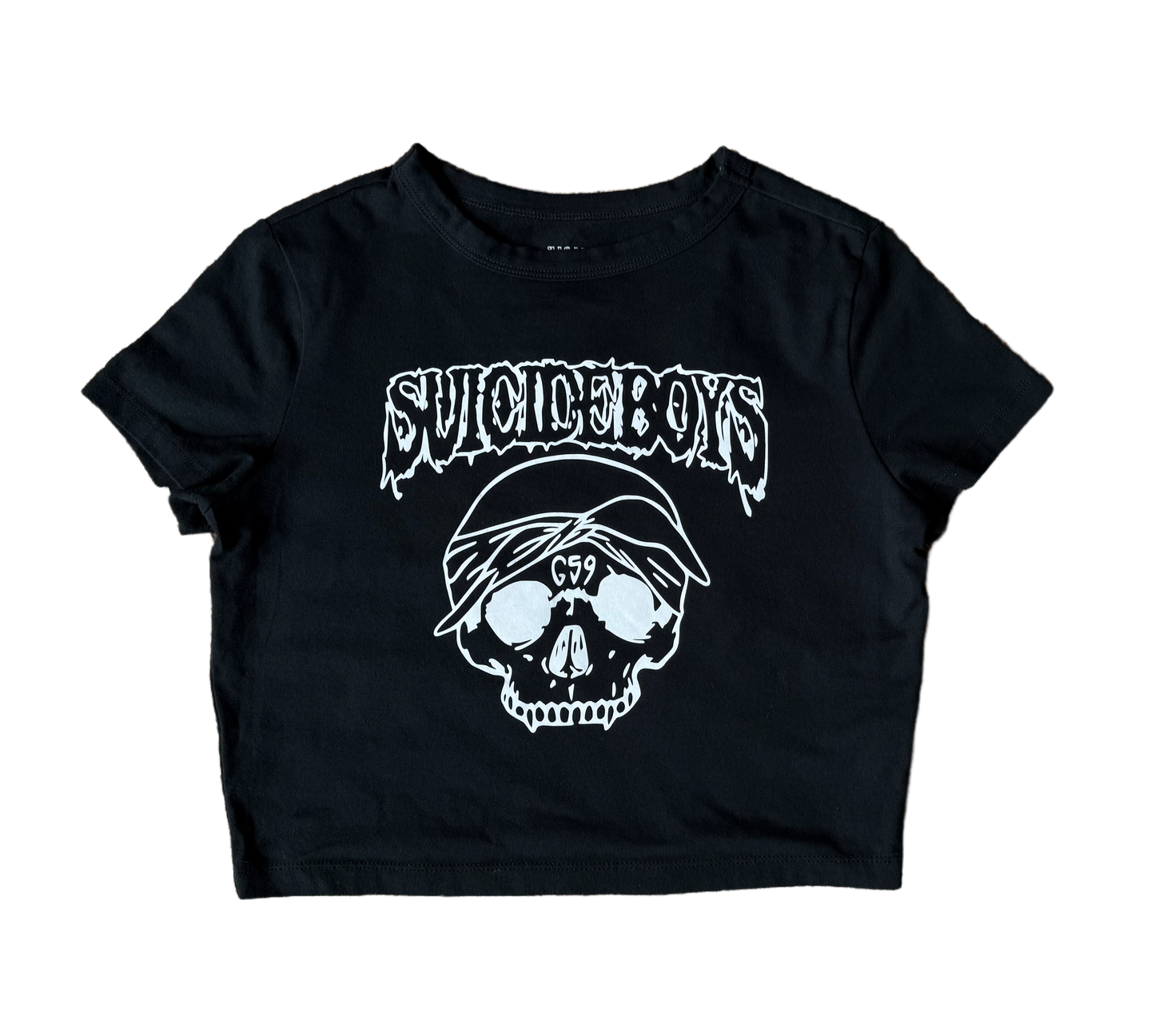 LARGE suicideboys baby tee