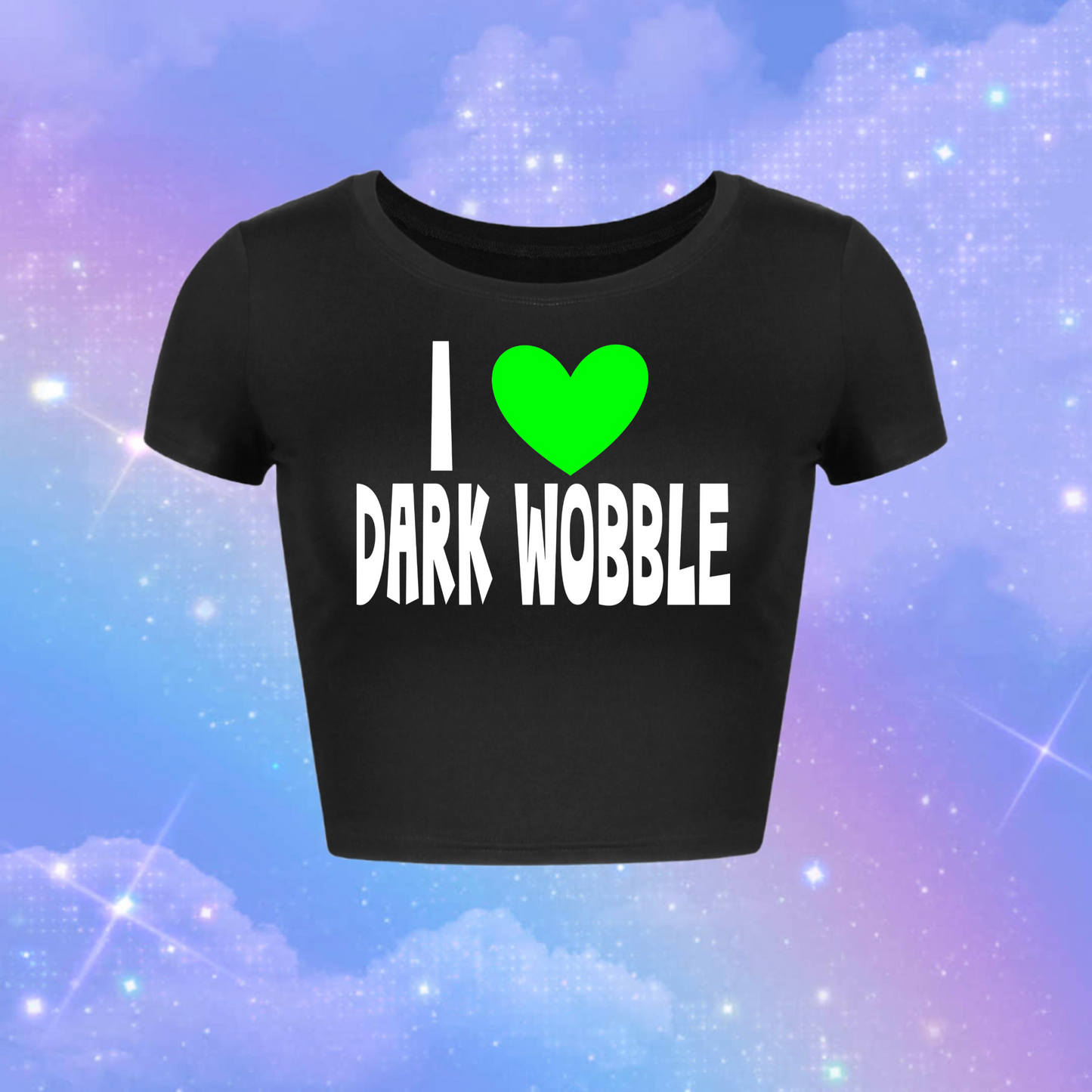 i love dark wobble croptops