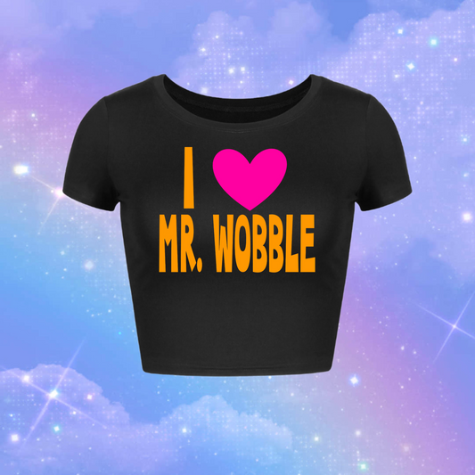 i love mr wobble croptops