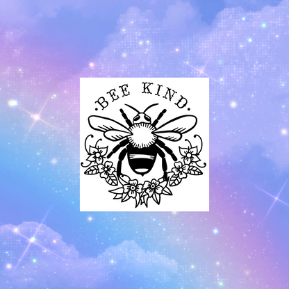 bee kind car vinyl decals