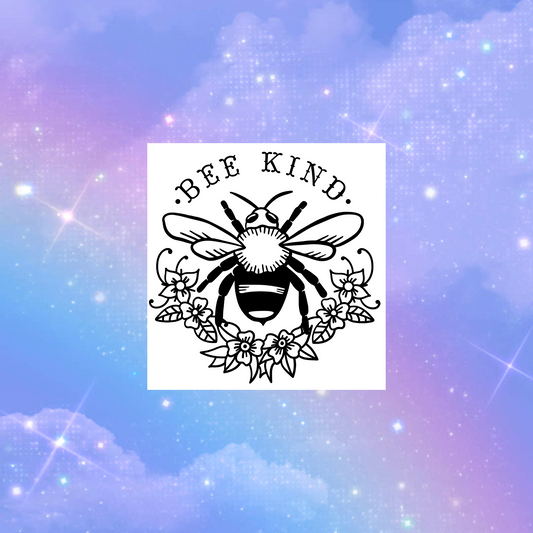 bee kind car vinyl decals