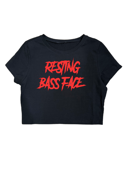 RESTING BASS FACE CROPTOPS