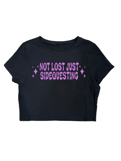 NOT LOST JUST SIDEQUESTING CROPTOPS