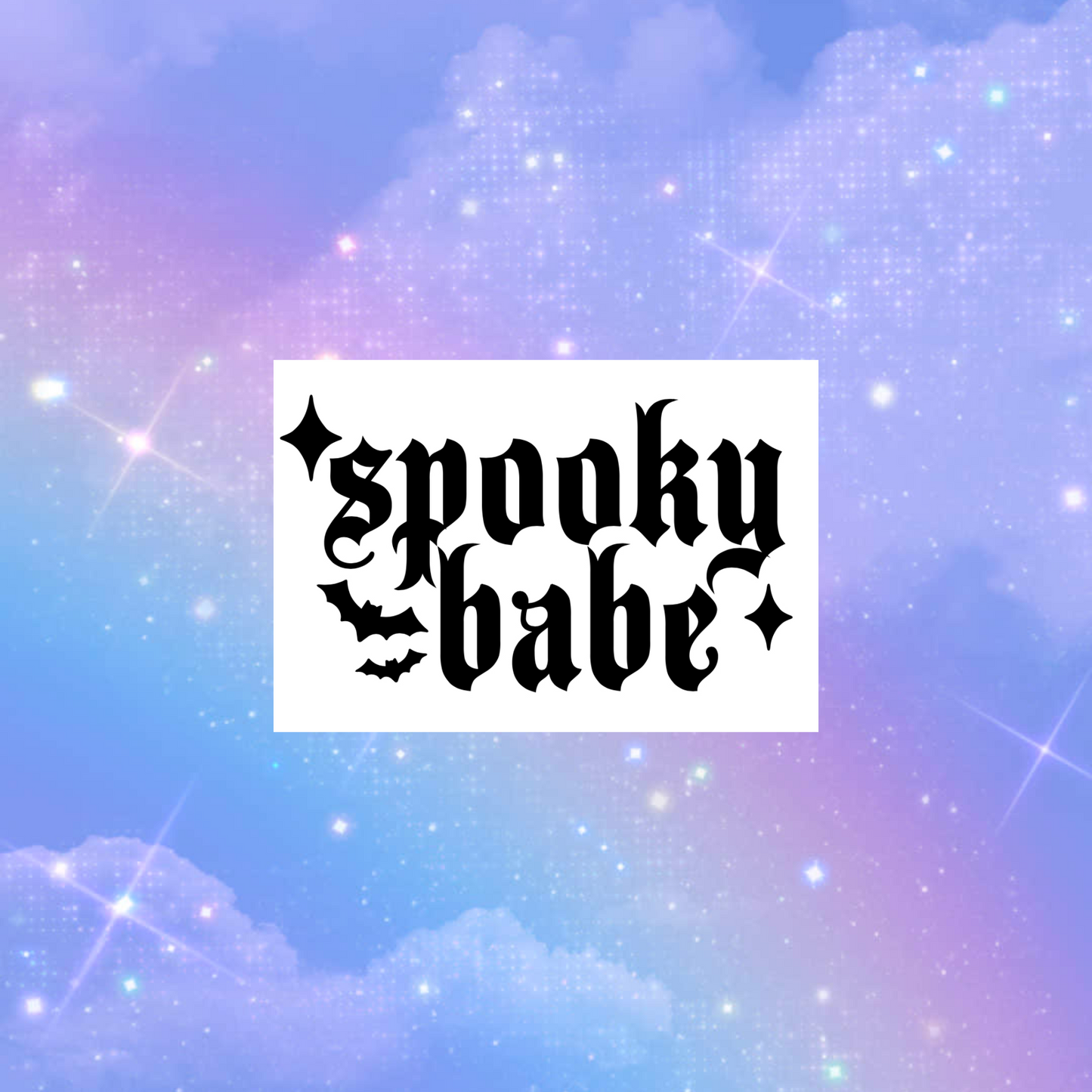 spooky babe car vinyl decals