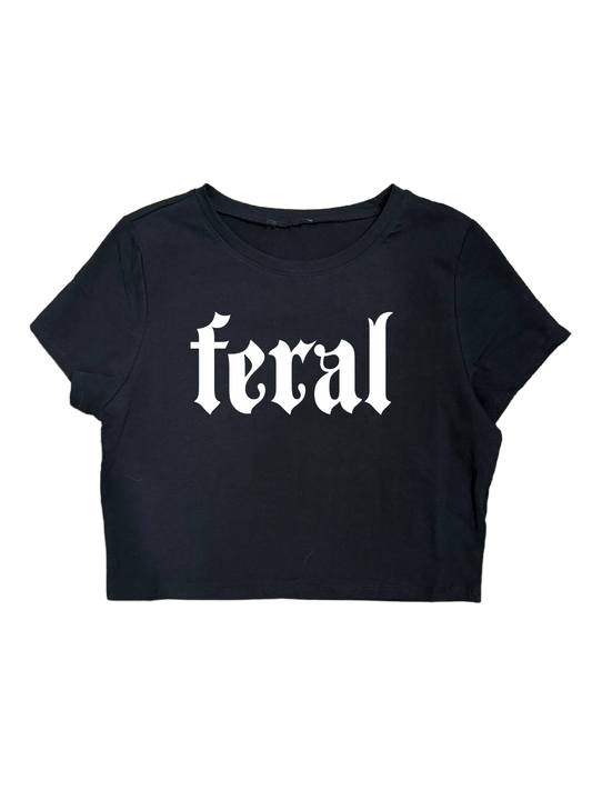 FERAL CROPTOPS