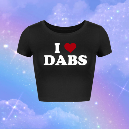 i ❤️ dabs croptops