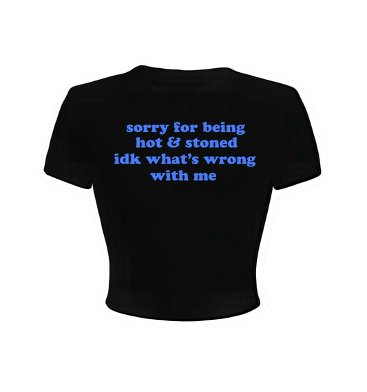 sorry for being hot & stoned idk what’s wrong with me croptops