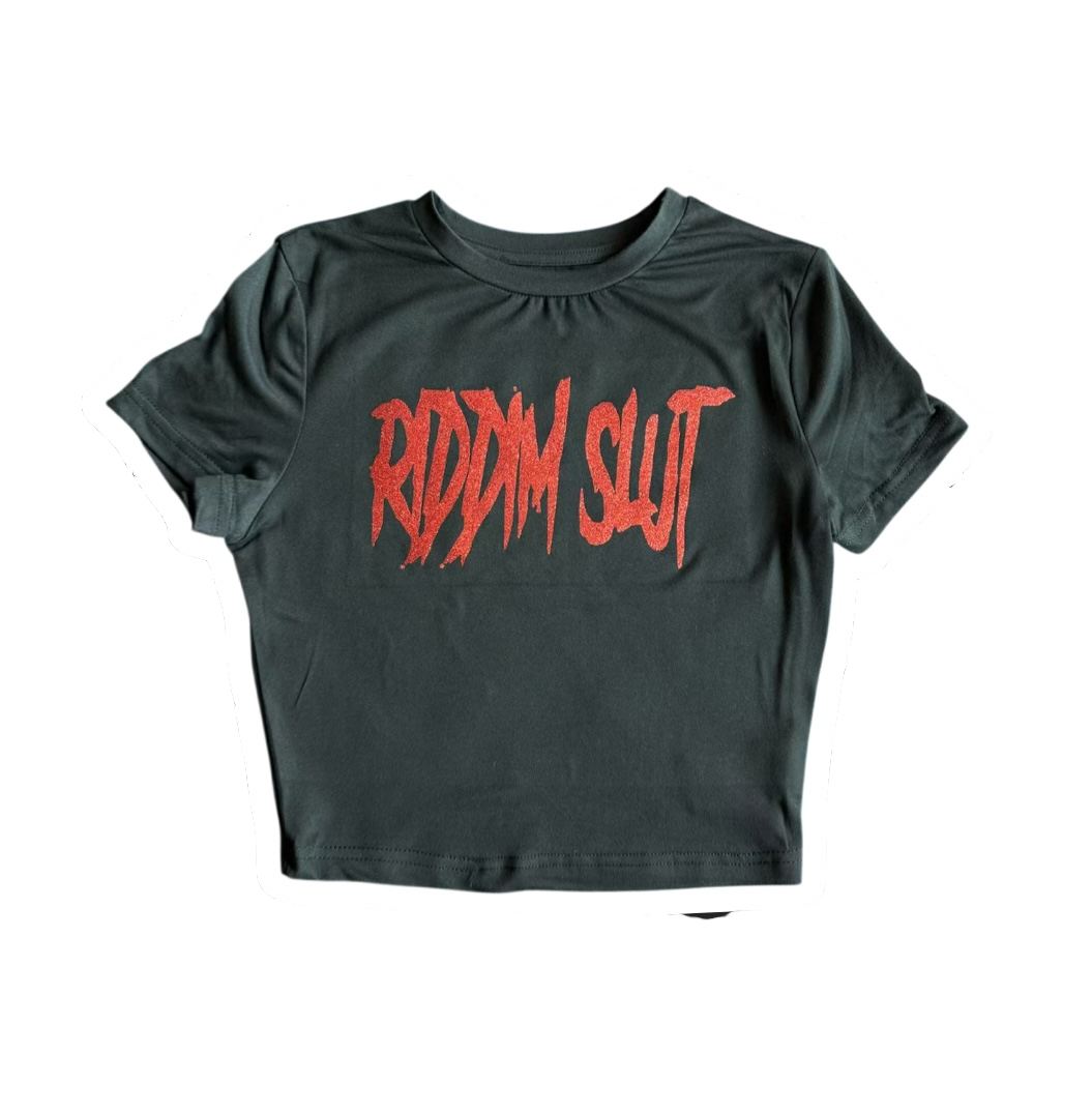 riddim slut croptop