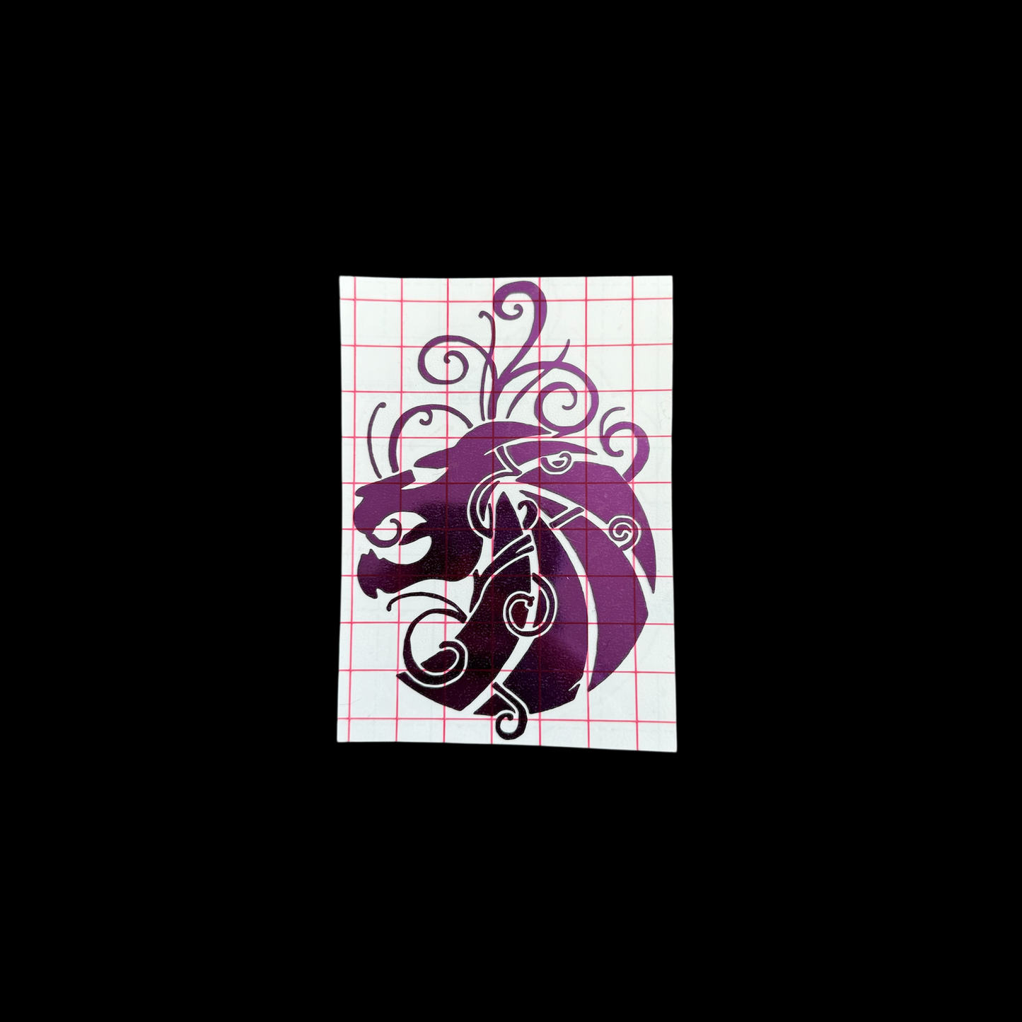 seven lions car vinyl decal