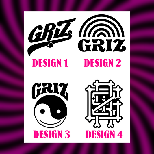 griz car vinyl decals