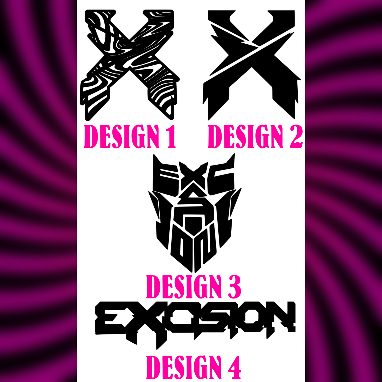 excision car vinyl decals