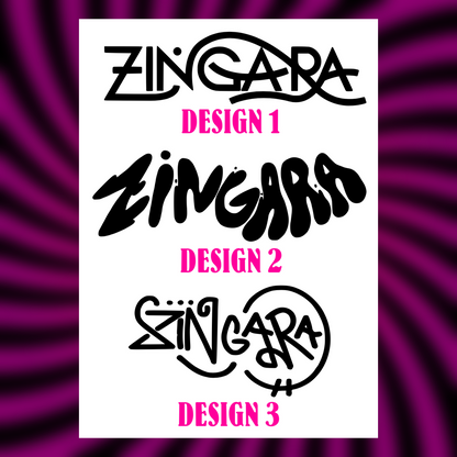 zingara car vinyl decals