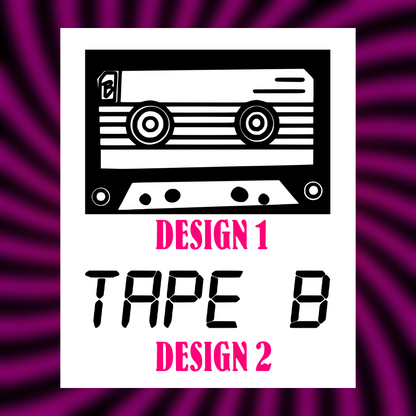 tape b car vinyl decals