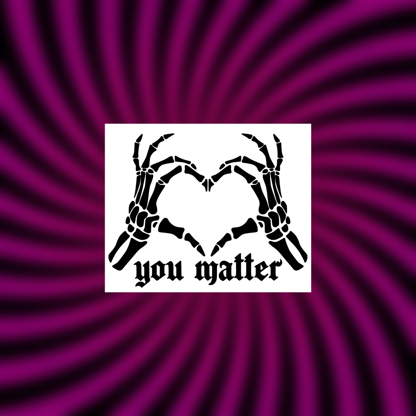 you matter car vinyl decals