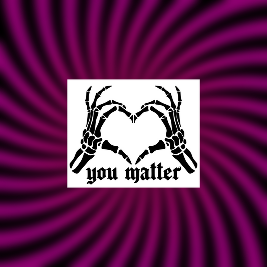you matter car vinyl decals