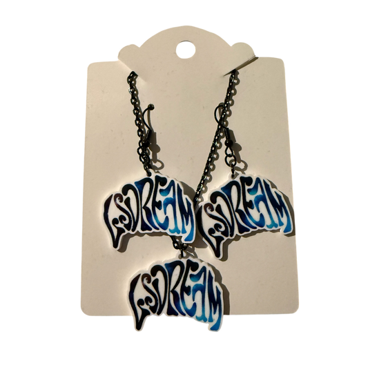 lsdream necklace & earrings set