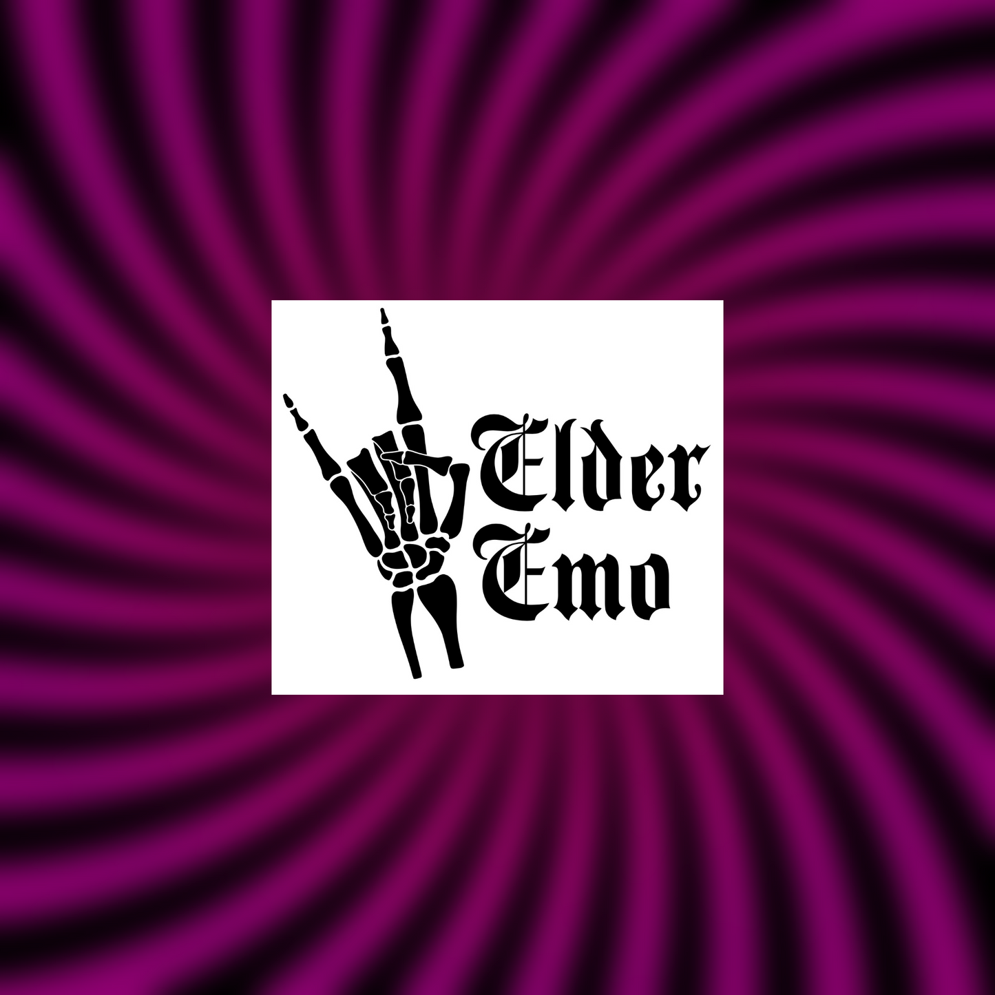 elder emo car vinyl decals