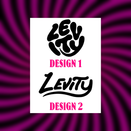 levity car vinyl decals