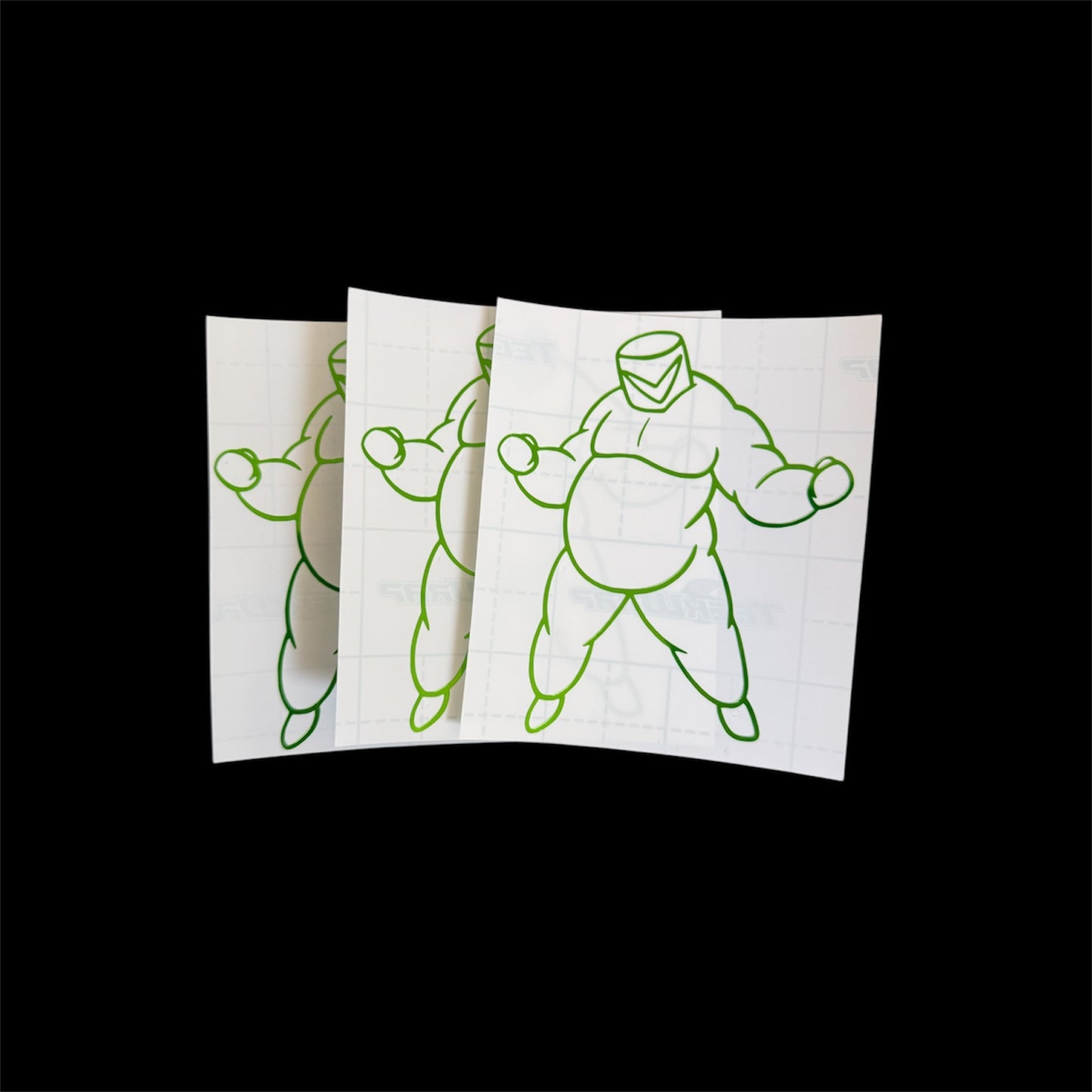 dark wobble car vinyl decals