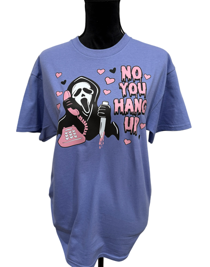 no you hang up t-shirts