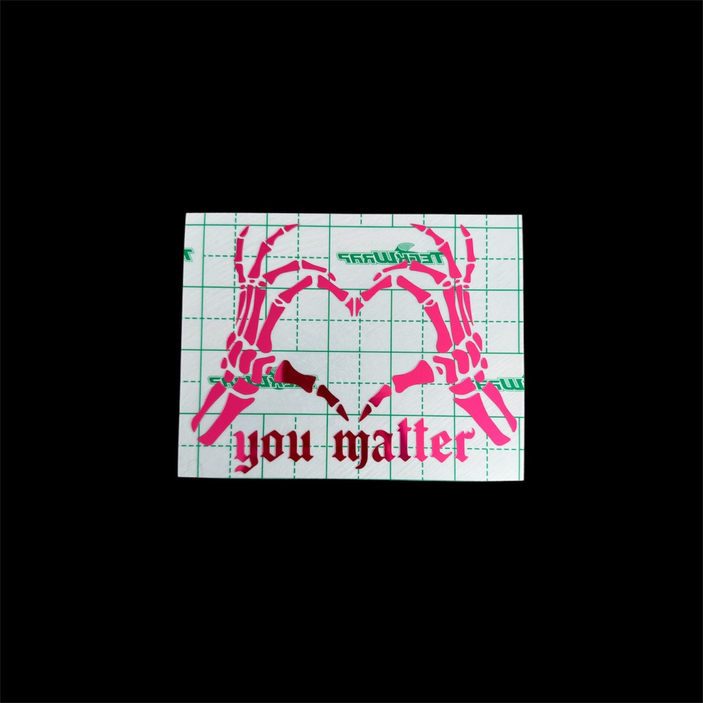 you matter car vinyl decal