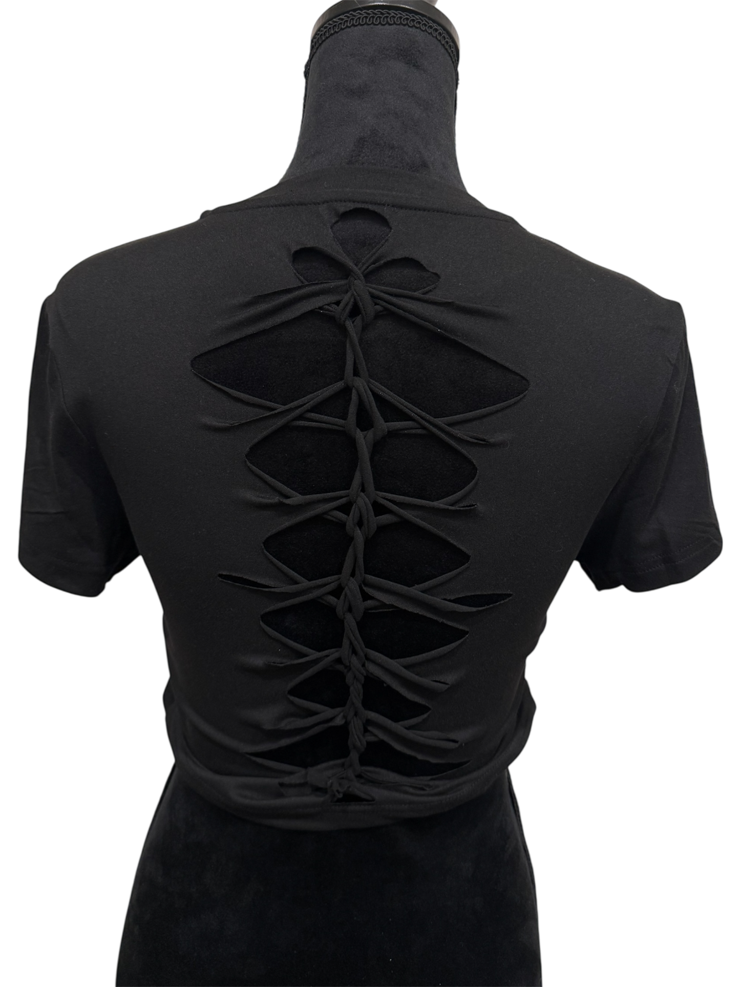 1 of 1 brb going on a sidequest slitweave croptop