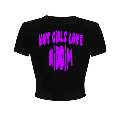 hot girls love riddim croptops