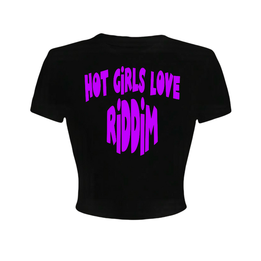 hot girls love riddim croptops