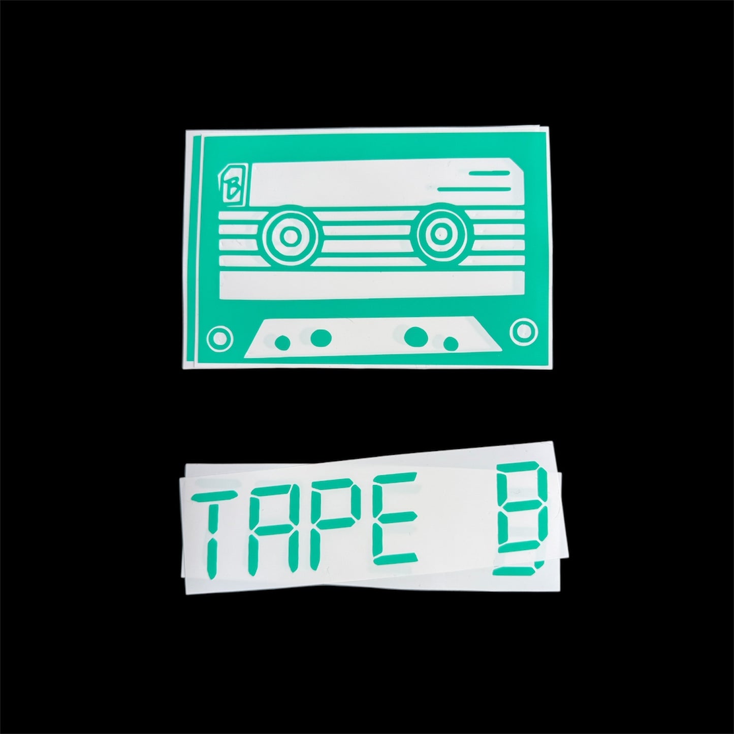 tape b car vinyl decals