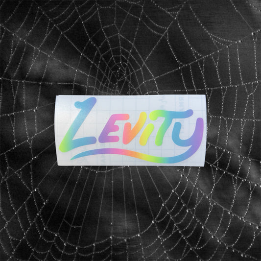 levity car decal